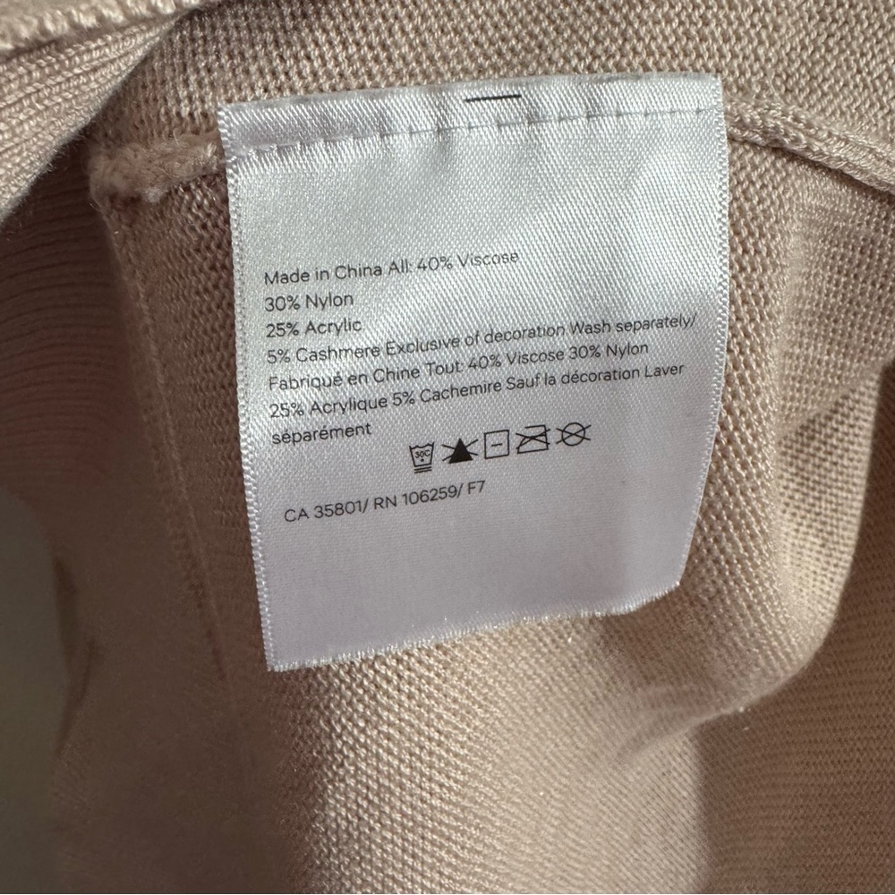 Lululemon Cashlu Knit Wrap Cardigan Blush Pink Size 10 - Picture 5 of 7